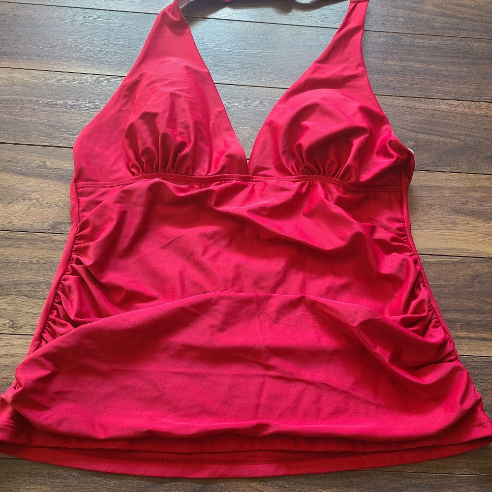 Halter swim top